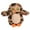 8cm owl, variant on Burrow Interactive Dog Hide And Seek Puppy Colorful Squeak Stuffed Animals Plush Puzzles Tree Holes Raccoons (10cm for fox)