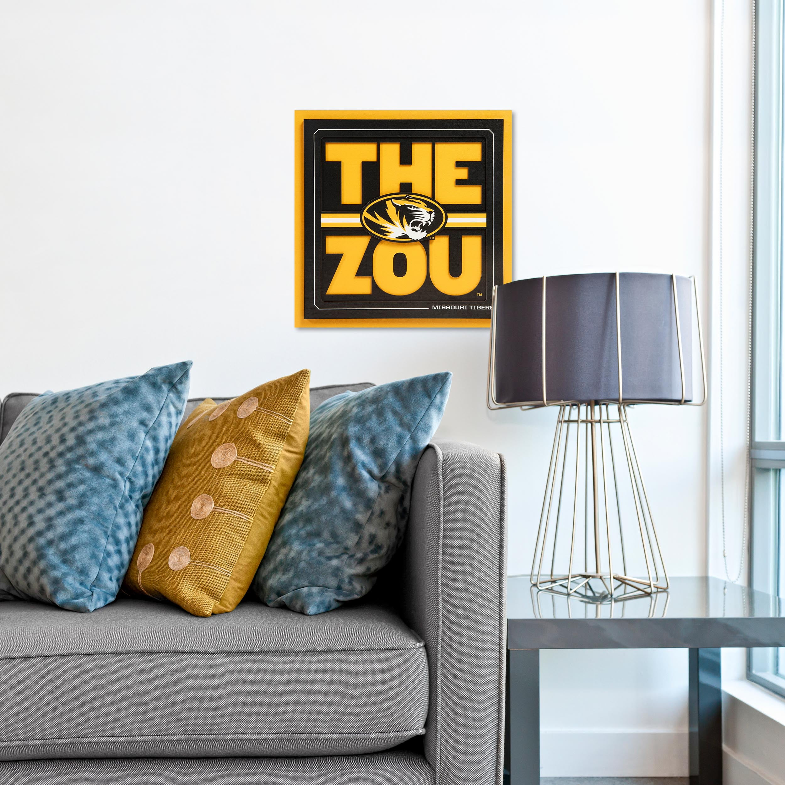 YouTheFan NCAA Missouri Tigers Slogan Series 3D Wall Art