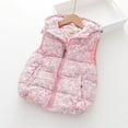 thumbnail image 4 of SuTry Kids Cute Print Hooded Jacket Lightweight Thermal-Lined Pockets Winter Cozy Long Sleeve Fashion Casual Jacket Everyday Wear for Children 3-11 Years(Pink,8 Years), 4 of 8