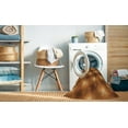 thumbnail image 2 of Ahgly Company Machine Washable Indoor Rectangle Transitional Neon Orange Area Rugs, 3' x 5', 2 of 7