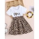 thumbnail image 2 of Vestido VARMILO 6 años blanco con estampado de leopardo, 2 of 5