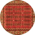 thumbnail image 1 of Ahgly Company Indoor Round Persian Orange Traditional Area Rugs, 3' Round, 1 of 1