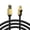 Gold, variant on HannLk CAT8 Cable CAT8 Ethernet Externet Cable Networking Wire For Data Centers