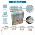 thumbnail image 6 of Easter Table Runner 90 Inches, Spring Rabbit Ear Eggs Floral Butterfly Wooden Bed Runner Dresser Scarves Tabletop for Indoor Outdoor Parties/Ceremony/Banquet, 13" x 90", 6 of 8