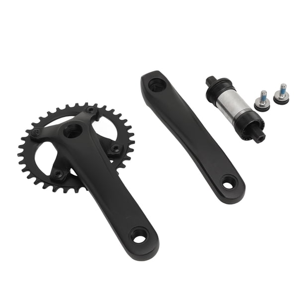 Juego De Bielas Para Bicicleta De Montaña, Juego De Bielas Para Bicicleta Con Orificio Cuadrado Ligero De aleación De Aluminio Para Ciclismo