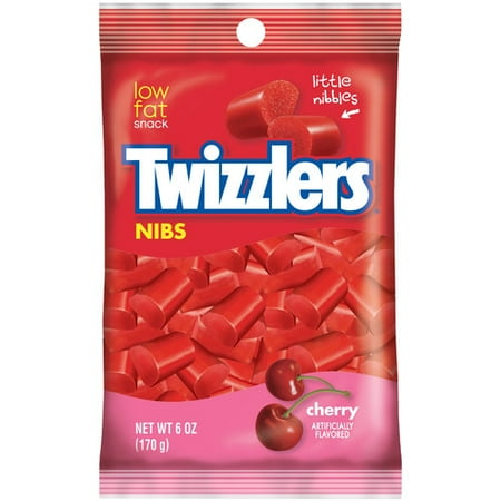 Twizzlers Cherry Nibs Licorice, 6 oz - Walmart.com