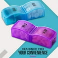 thumbnail image 6 of Monthly Pill Organizer – Am/Pm Daily Pill Organizer 32 Compartments for Each Day, Pill Dispenser and Dispenser Caddy That Helps You Organize Your Life, Perfect for Supplements and Medication, 6 of 7