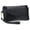 Black 2.0, variant on Women's Genuine Leather Wristlet Handbags Envelope Style Cell Phone Purse Card Holder Clutch Wallet