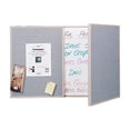 thumbnail image 5 of Ghent's Fabric VisuALL PC Multi Board Cabinet with Whiteboard in Gray, 5 of 7