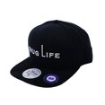 thumbnail image 1 of WITHMOONS Hiphop Snapback Hat Thuglife Embroidery Baseball Cap AL21316 (Black), 1 of 5