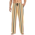 thumbnail image 5 of Men's Pajama Pants Colorful Stripe Cotton Long Sleepwear Lounge Pants XL, 5 of 7