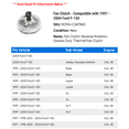thumbnail image 2 of Fan Clutch - Compatible with 1997 - 2004 Ford F-150 1998 1999 2000 2001 2002 2003, 2 of 3
