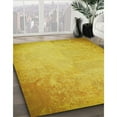 thumbnail image 2 of Ahgly Company Indoor Round Patterned Rubber Ducky Yellow Area Rugs, 4' Round, 2 of 6
