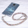 thumbnail image 7 of Replacement Purse Straps, Crystal Bag Handle Sparkly Replacement for Underarm Bag, White Black, 7 of 7