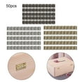 thumbnail image 3 of 50PCS Antique Flat Hinge Wooden Box Hinge Jewelry Box Hinge With Nails, 3 of 7