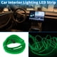 thumbnail image 3 of Cuerda de luz LED EL de 5m Unique Bargains, tira de luz de neón flexible para iluminación interior de automóviles, decoración para automóvil, encendedor de cigarrillos (12v) verde, 3 of 7