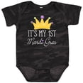 thumbnail image 3 of Inktastic My 1st Mardi Gras Crown Girls Baby Bodysuit, 3 of 5