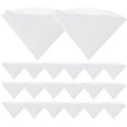 thumbnail image 1 of 100Pcs Coffee Cone Filter Coffee Filtering Paper Espresso Cone Filter Paper Coffee Filter Holder, 1 of 9