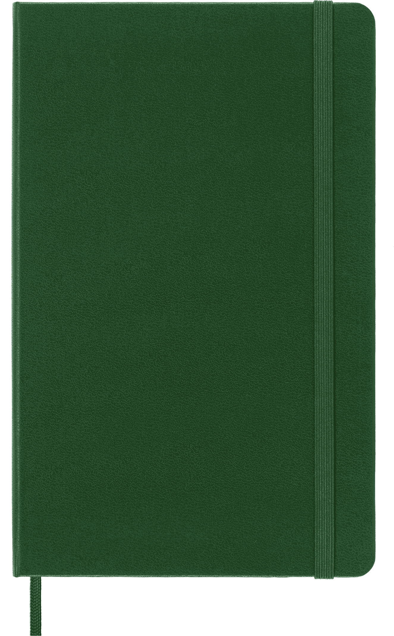 Moleskine Classic Notebook, Hard Cover, Large (5" x 8.25"), Dotted, Myrtle Green