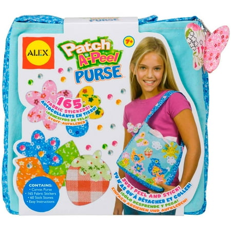 ALEX Toys Do-it-Yourself Wear Patch-A-Peel Purse