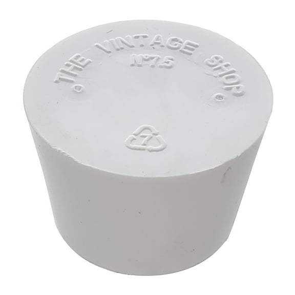 Rubber Stopper- Size 7.5- Solid