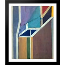Ocean Park No. 19 28x34 Large Black Wood Framed Print Art by Richard Diebenkorn