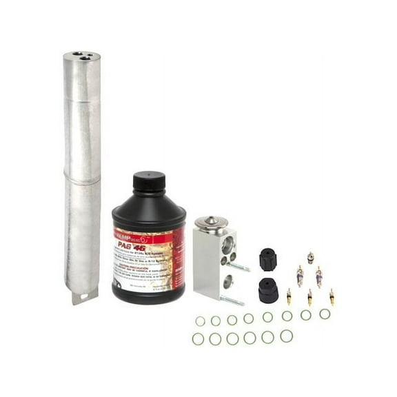 A/C Compressor Replacement Service Kit - Compatible with 2014 - 2016 Mercedes-Benz GL450 2015