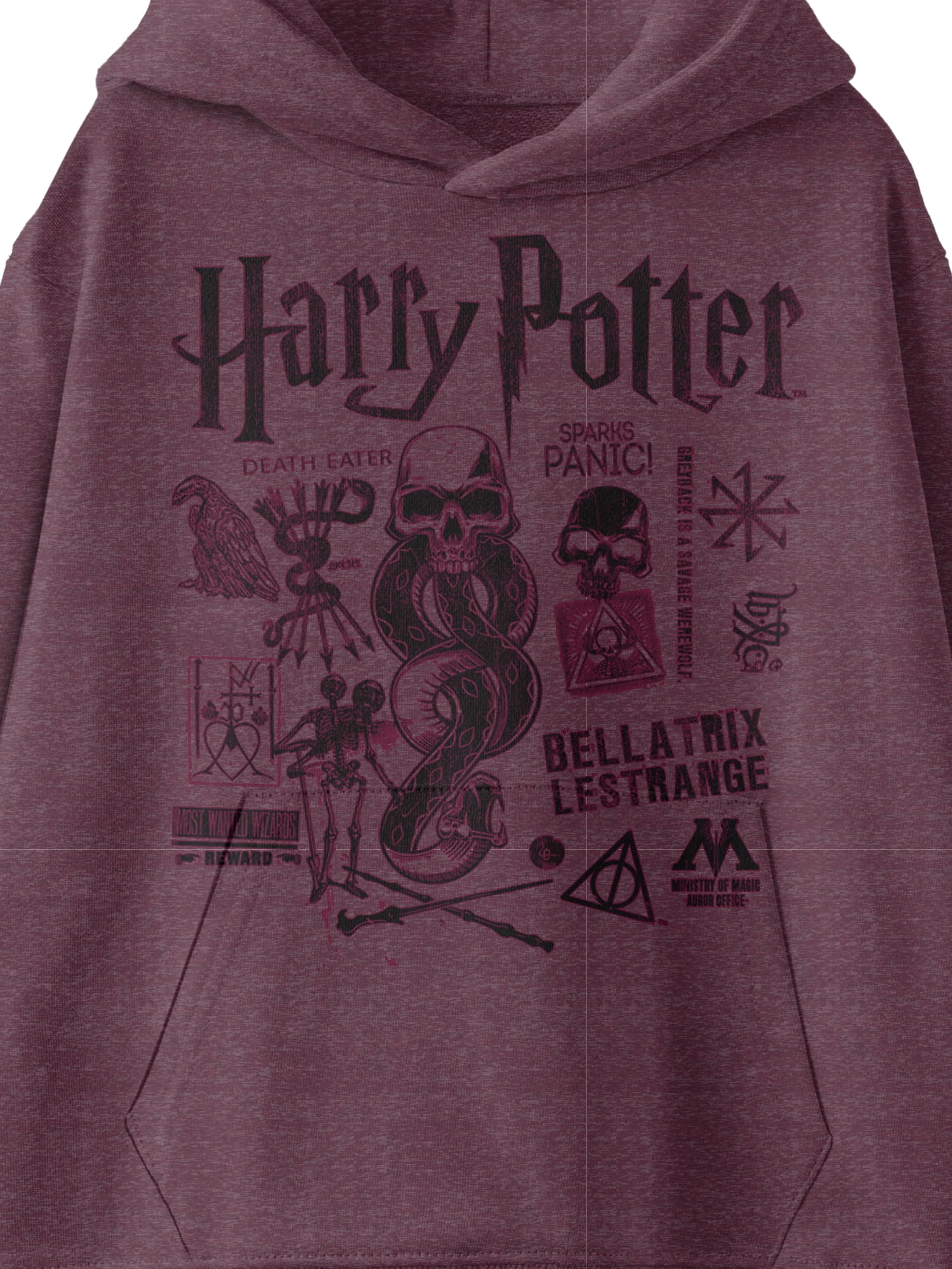 Harry Potter Little and Big Boys Horcruxes Graphic Hoodie, Sizes 4-18
