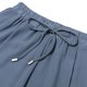 thumbnail image 4 of WILLBEST Pantalones elegantes de Gasa Plisada con Pierna Ancha y Cintura Alta para Mujer, Falda de Nueve Puntos, para Uso Informal. Mediana, 4 of 5