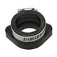 thumbnail image 1 of Adaptador de carburador de motocicleta, 48 mm/con abrazadera/negro/colector de carburador de goma Colector de admisión de alfombrilla de goma Macarena Adaptador de carburador, 1 of 8