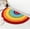 D, variant on Boho Bathroom Rugs Half Circle Bath Mat Cute Bohemian Bath Rug for Bedroom Small Carpet Home Decor Non-Slip Semi Round Shower Rug Funny Washable Indoor Floor Door Mat Sun Retro 20x32inch