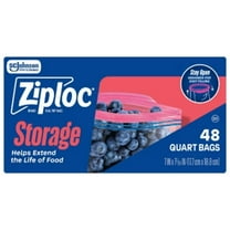 Ziploc Storage Quart Bags