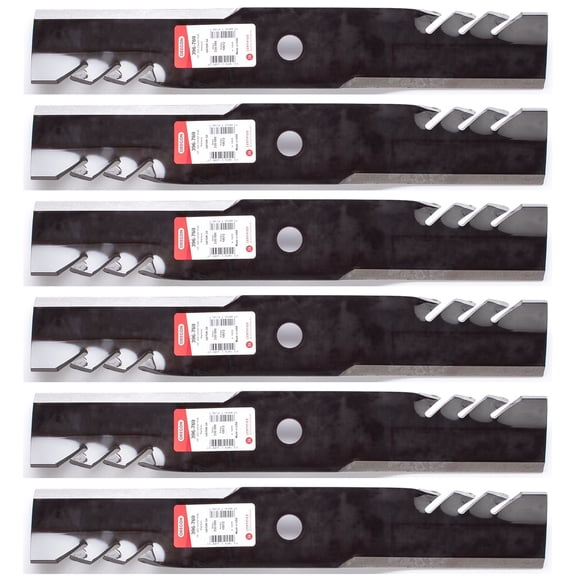 6PK Oregon 396-769 G6 Gator Blades for 54" John Deere M134305, M135334