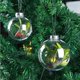 thumbnail image 1 of 5pcs adornos navideños para , adornos navideños para colgar en apariencia de 2.3 inch6cm BLESIY decoraciones transparentes modernas, 1 of 8