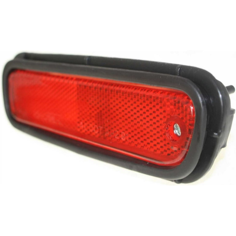 Evan-Fischer Rear Left Side Marker Light – Red With Bulb – Fits 1994-2000 Honda Accord (Sedan, Coupe, Wagon)