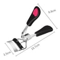 thumbnail image 6 of opvise Eyelash Curler Curl Super Wide-angle Curvature Peach Heart Fan Shape Eyelash Lifter with Comb Make Up Supply, 6 of 8