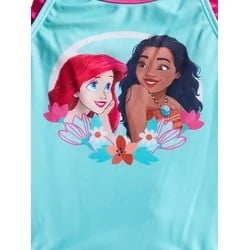 Character Girls Swimsuit with Skirt Set, Princess, Size 12M-5T