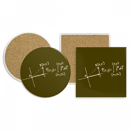 

Formula Function High Plane Coaster Cup Mug Holder Absorbent Stone Cork Base Set