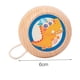 thumbnail image 2 of Cute Animal Print Chinese Toys Best Wooden Yo-Yo Toy Creative Cartoon Pattern For GIFT FOR KID Gift heqiyong toy, 2 of 2