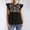 A1-Black, variant on embroidered tops for women Beach Culottes Knee-Length Shorts Long Shorts for Women Bermuda Shorts Wide Leg Shorts vacation shorts paperbag shorts blusas bordadas para mujer Blue XL