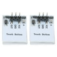 thumbnail image 2 of 2pcs Capacitive Touch Switch Button Module, Touch Sensor Switch Touch Control Switch No Mechanical Parts 2.7-6V, 2 of 7