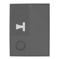 thumbnail image 2 of Estera de café de silicona, tapete portátil altamente flexible para manipulaciones de café con parte posterior pulida para cafetería, cocina, gris, 2 of 14
