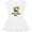 AA-White, variant on Inktastic Myrtle Beach South Carolina Girls Toddler Dress