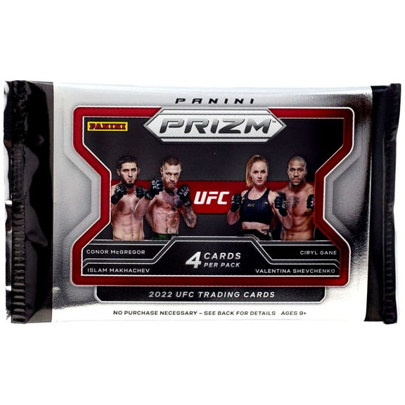 Panini 2022 Prizm UFC Trading Card BLASTER Pack (4 Cards)