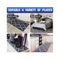 thumbnail image 1 of Felpudo para puerta interior, antideslizante, absorbente, resistente a la suciedad, alfombra de entrada, lavable a máquina, alfombra interior de perfil bajo, alfombras para puerta de entrada -50×80cm, 1 of 1