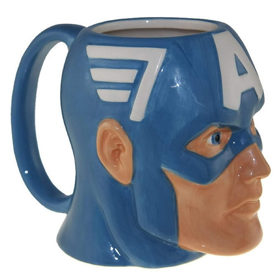 Molded Mug - Marvel - Captain America Shield 16oz New momg-avas-capshld