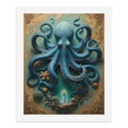 thumbnail image 5 of Paint by Numbers Kit for Adults, Blue Octopus Nautical Illustration Paint by Numbers, Easy Paint by Numbers Kit for Adults Beginner, DIY Adult Paint by Number Kits on Canvas, 12x16in Home Decor, 5 of 7