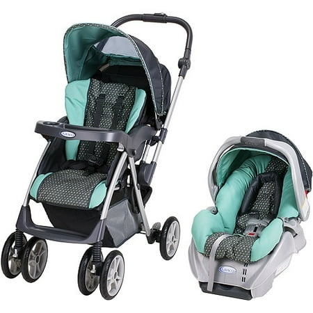 Graco - Flip It Reversible Handle Travel System, Strata