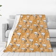 thumbnail image 1 of Fotbe Beer In Glasses Manta de Franela Acolchonada con Estampado, Súper Suave y Esponjosa, Extra Grande para Sofá, Cama, Uso Todo el Año-50"x40", 1 of 7