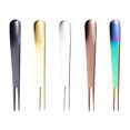 thumbnail image 2 of 5PCS Stainless Steel Fork Simple Fruit Mooncake Salad Picks for Hotel KTV Bar Party, 2 of 5